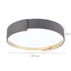 Plafoniera Led Grigio 46 W Moderno Soffitto Rotonda Luce 4000k 3000k 6500k C49-g