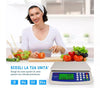 Bilancia da Cucina Elettronica Digitale 40kg Pesa Alimenti Display LCD 2 PILE AA