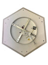 Plafoniera Led Forma Cubo 3d Da Soffitto 37w Bianca 3 Colorazioni Luce C52-b3c