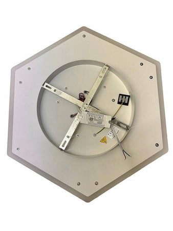 Plafoniera Led Forma Cubo 3d Da Soffitto 37w Bianca 3 Colorazioni Luce C52-b3c