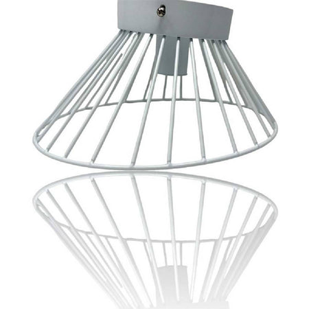 Plafoniera Paralume Metallo Lampadario Lampada E27 Decorativa Contemporanea C70