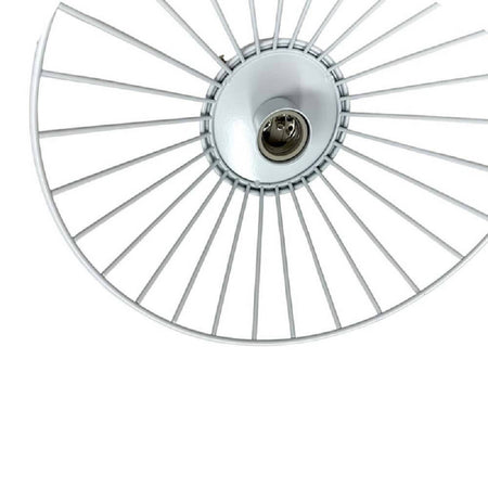 Plafoniera Paralume Metallo Lampadario Lampada E27 Decorativa Contemporanea C70