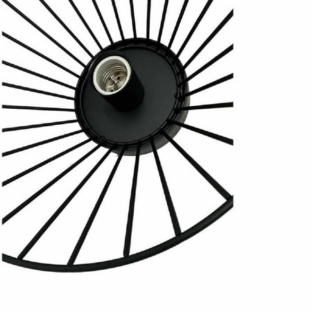 Plafoniera Paralume Metallo Lampadario Lampada E27 Decorativa Contemporanea C70
