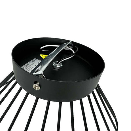 Plafoniera Paralume Metallo Lampadario Lampada E27 Decorativa Contemporanea C70