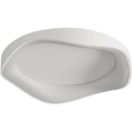 Plafoniera Led A Onda Bianca 38 W Ultra Moderna Tre Colorazione Di Luce C53-b3c