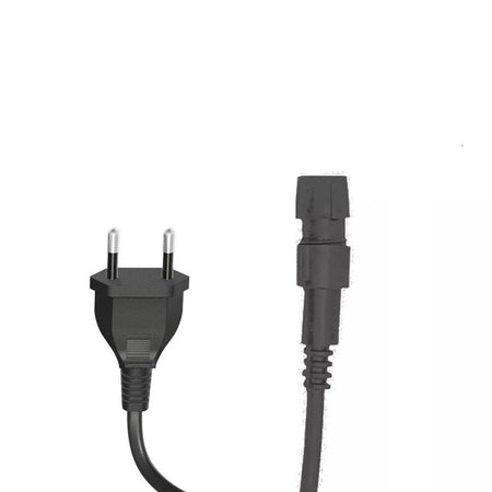 Catena Stringa NERA luminosa 5mt prolungabile 10 Lampade LED e27 luce CALDA ip44