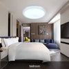 Plafoniera Lampadario Da Soffitto Luce Led 3 Tonalità Di Luce Dimmerabile C24-3c