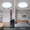 Plafoniera Lampadario Da Soffitto Luce Led 3 Tonalità Di Luce Dimmerabile C24-3c