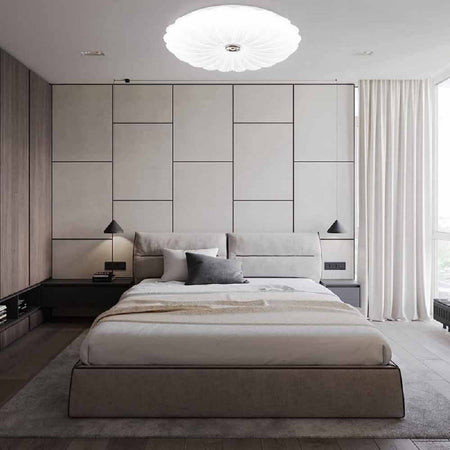 Plafoniera A Led Lampadario Da Soffitto Dimmerabile 3 Colorazione Di Luce C39-3c