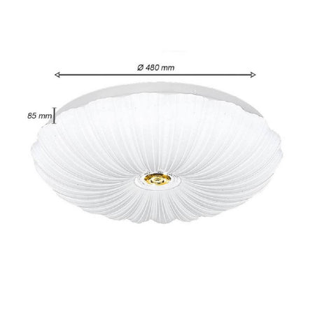 Plafoniera A Led Lampadario Da Soffitto Dimmerabile 3 Colorazione Di Luce C39-3c