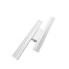 Applique Parete Moderno 10w Lumetto Abat Jour Bianca Luce 6500k 4000k 3000k E87b
