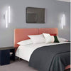 Applique Parete Moderno 10w Lumetto Abat Jour Bianca Luce 6500k 4000k 3000k E87b