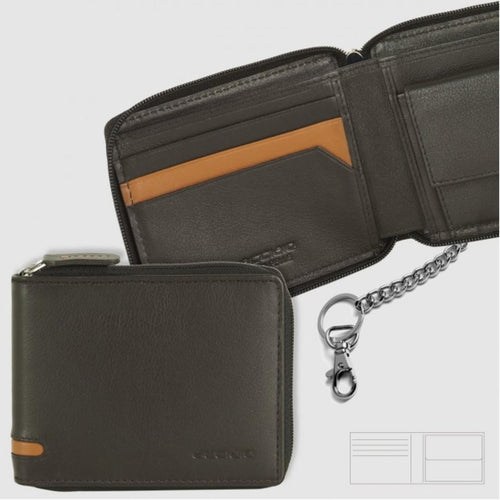 8413 Portafoglio Acciaio Moka 0000000136