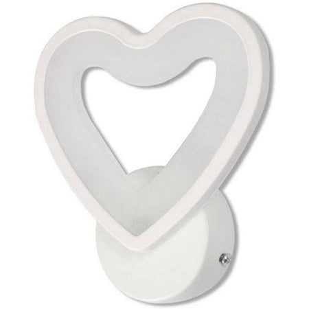 Applique Led Forma Cuore 6 W A Parete Abat Jour 3 Modalità Di Colore Luce E28-3c