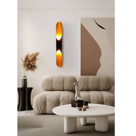Applique Da Muro Lampada Da Parete Moderno Attacco 2xg9 Ip20 Bianco O Nero Aq44
