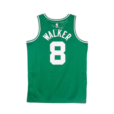 NIKE NBA Canotta Basket Uomo Nba Swingman Jersey Icon Edition 2020 No 8 Kemba Walker Boscel Clover/white da uomo