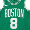 NIKE NBA Canotta Basket Uomo Nba Swingman Jersey Icon Edition 2020 No 8 Kemba Walker Boscel Clover/white da uomo