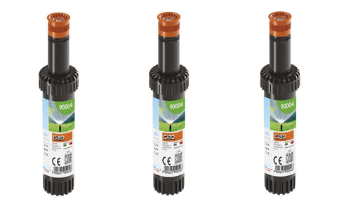 CLABER 9004 IRRIGATORE POP-UP STATICO 1/2F Area massima irrigabile 78 m² 3 PZ