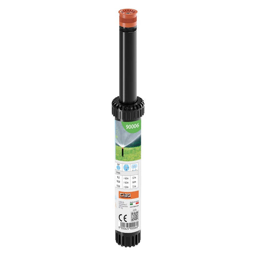 CLABER 9006 IRRIGATORE POP-UP STATICO 1/2F Area massima irrigabile 78 m² 3 PZ