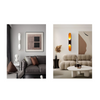 Applique Da Muro Lampada Da Parete Moderno Attacco 2xg9 Ip20 Bianco O Nero Aq44
