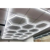 5-14 x lampada LED esagonale officina garage parete soffitto luce illuminazione