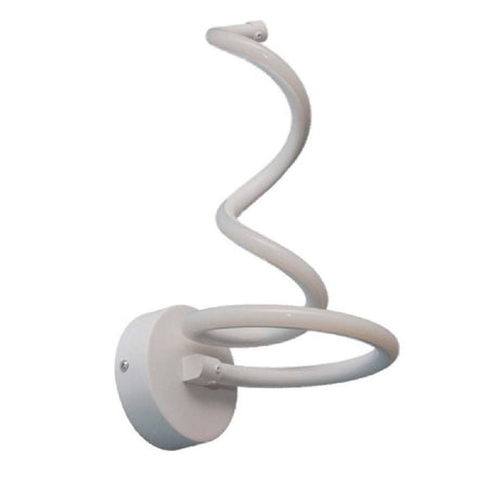 Applique Moderno Spirale Led 12 W Da Parete Abat Jour 3 Colorazione Luce E24-3c