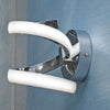 Applique A Parete Stilizzato 9 W Spirale Argento Tre Colorazioni Di Luce E58-a3c