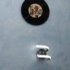 Applique A Parete Stilizzato 9 W Spirale Argento Tre Colorazioni Di Luce E58-a3c