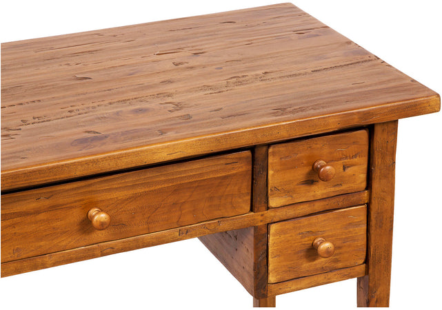 Biscottini Biscottini Tavolino Scrittoio Legno Massello Tiglio Finitura Noce Italy