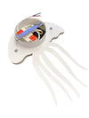 Applique Parete Led Medusa 3 Tonalità Luce Moderno 8w Bianca Dimmerabile Aq27-b3c