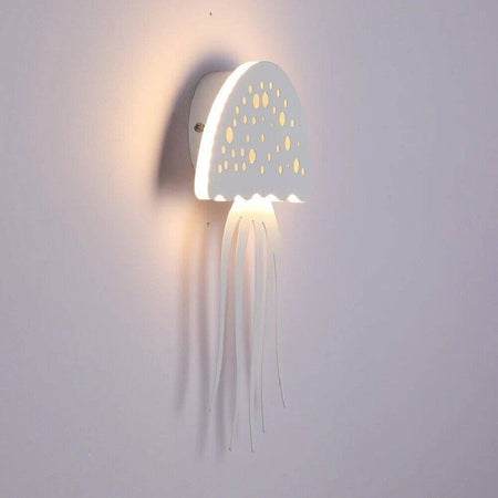 Applique Parete Led Medusa 3 Tonalità Luce Moderno 8w Bianca Dimmerabile Aq27-b3c