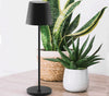 Lampada luce led da tavolo touch ricaricabile usb con 3 tonalità di colore senza fili
