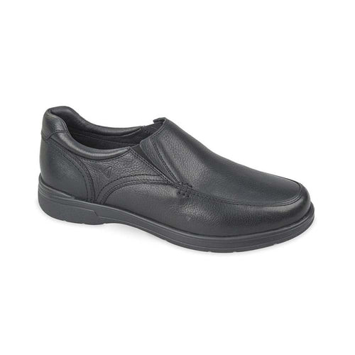 VALLEVERDE Scarpa uomo in pelle nera 36822