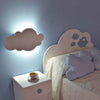 Applique A Led Forma Nuvola Lampada Da Parete 9 W 3 Colorazione Di Luce Aq28-b3c