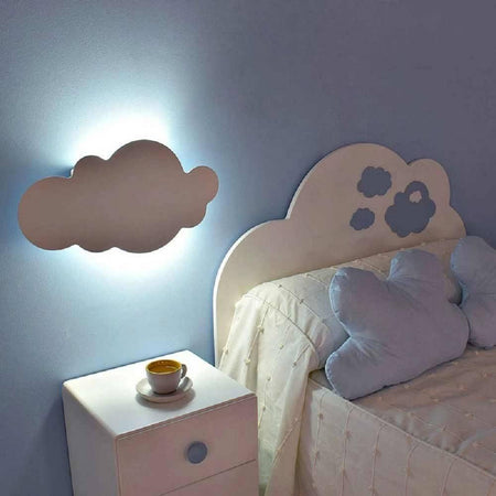 Applique A Led Forma Nuvola Lampada Da Parete 9 W 3 Colorazione Di Luce Aq28-b3c