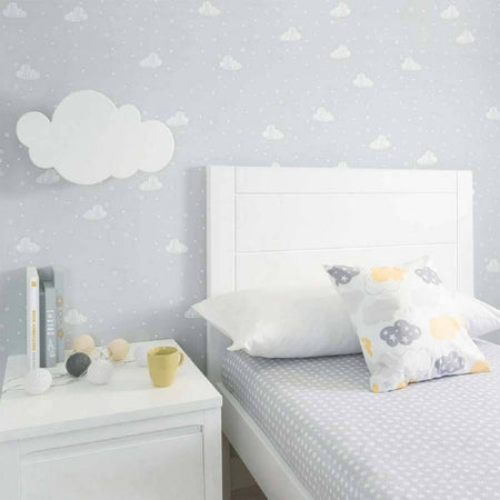 Applique A Led Forma Nuvola Lampada Da Parete 9 W 3 Colorazione Di Luce Aq28-b3c