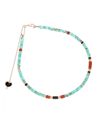 Maman et Sophie GIROCOLLO TURCHESE E ROSSO