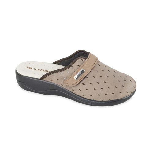 VALLEVERDE Pantofola donna taupe 37304