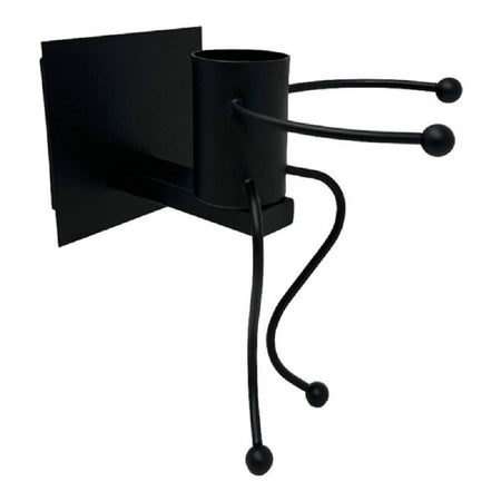 Applique Da Parete Decorativo Forma Di Omino Seduto In Metallo Attacco E27 Aq51