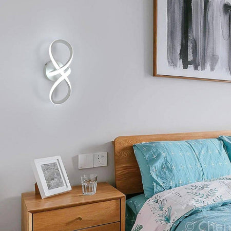 Applique Moderno Intrecciato A Led 13 W Da Parete 3 Colorazione Di Luce Aq30-3c