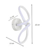 Applique Moderno Intrecciato A Led 13 W Da Parete 3 Colorazione Di Luce Aq30-3c