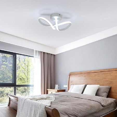 Applique Moderno Intrecciato A Led 13 W Da Parete 3 Colorazione Di Luce Aq30-3c