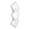 Applique Moderno Triplo Rombi A Led 14w Da Parete 3 Colorazioni Di Luce Aq31-b3c