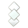 Applique Moderno Triplo Rombi A Led 14w Da Parete 3 Colorazioni Di Luce Aq31-b3c