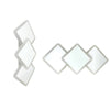 Applique Moderno Triplo Rombi A Led 14w Da Parete 3 Colorazioni Di Luce Aq31-b3c