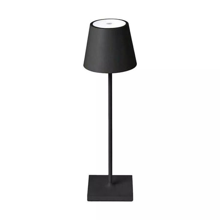 Lampada luce led da tavolo touch ricaricabile usb con 3 tonalità di colore senza fili