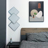 Applique Moderno Triplo Rombi A Led 14w Da Parete 3 Colorazioni Di Luce Aq31-b3c