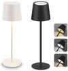 Lampada luce led da tavolo touch ricaricabile usb con 3 tonalità di colore senza fili