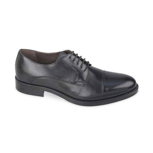 VALLEVERDE Scarpa uomo elegante in pelle nera