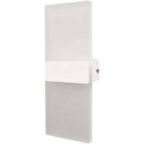 Applique Led Rettangolare 10w Parete Doppia Emissione 3 Colorazioni Luce E37-b3c